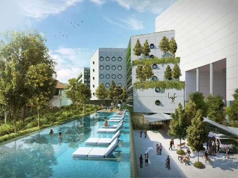 Lyf One-North Singapur Exterior foto